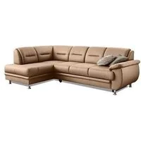sit&more Ecksofa Mailand L-Form, B: 250 cm, zeitloses Design, Komfortpolsterung, optional Schlaffunktion