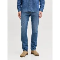 Jack & Jones Regular-fit-Jeans JJICLARK im Used-Look, Stretchkomfort und niedrige Leibhöhe Baumwollmischung, regular fit