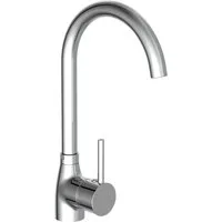 Schütte Spültischarmatur Manetti 360° schwenkbarer Wasserhahn, Mischbatterie, Spültischarmatur in Chrom