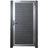 HOME DELUXE Gartentor WPC CALLATOR - 180 x 90 cm, Beidseitig nutzbar, passend zum Sichtschutzzaun CALLADO