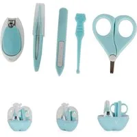 Cangaroo Baby-Nagelschere Apfel, (1-tlg), Nagelschere, Nagelknipser, Nagelfeile, Pinzetten, Reiseetui, ab Geburt