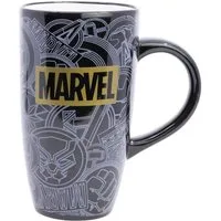 MARVEL Tasse Keramiktasse 695 ml Latte Mug großer Kaffeebecher, Keramik