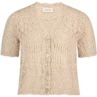 Cartoon Strickpullover Strickjacke Kurz 1/2 Arm