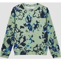 s.Oliver Sweatshirt Sweatshirt Sweatshirt mit All-over-Print