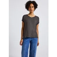 STREET ONE T-Shirt mit V-Ausschnitt