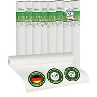 Veluxis Malervlies Veluxis® Premium Glatvlies, (8-St), überstreichbar, rissüberbrückend & formstabil