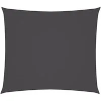 vidaXL Sonnensegel Sonnensegel Oxford-Gewebe Rechteckig 2x2,5 m Anthrazit, (1-tlg)