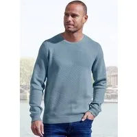 John Devin Strickpullover Pullover aus weichem Strukturstrick