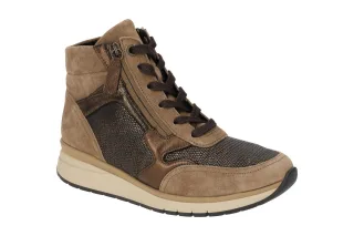 Gabor 56.708 Stiefeletten bronce/nut Keilabsatz bequem flach