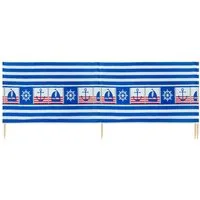 Ladeheid Windschutz Strand Sichtschutz 4m Garten Meer LAEX001