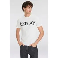 Replay T-Shirt mit Logo-Frontprint