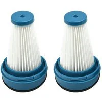 Trade-Shop Ersatzfilter 2x passend für Black & Decker HSV320J ersetzt SVF11, 1004708-73, Zubehör für Staubsauger, ECO-Ready, Power-Filtration / langlebig und abwaschbar