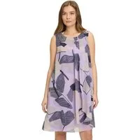 Betty&Co Chiffonkleid Damen im Layer Look Druck