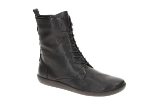 Think 1248 Damen Schn?r-Halbschuhe schwarz uni Echtleder pflanzlich gegerbt b...