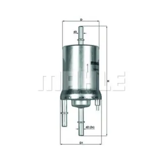 Mahle Kraftstofffilter Seat Cordoba Ibiza Skoda Fabia VW Polo KL156/1