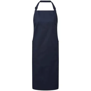Premier - Latzschürze, Fairtrade (Marineblau)