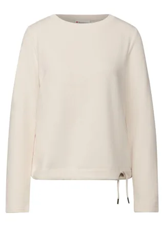 Street One - Crewneck Sweatshirt beige - Gr. - 42