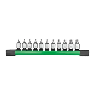 Milwaukee TX Bit-Steckschlüsseleinsatz 1/4" kurz Set 11-teilig - 4932500430