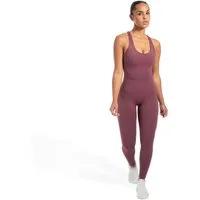 Smilodox Jumpsuit Ilva, ärmelloser Einteiler lang, Overall mit Shaped Fit atmungsaktiver elastischer Sportanzug, Ganzkörperanzug Sport Fitness