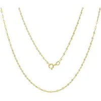 Firetti Kette ohne Anhänger Schmuck Geschenk Gold 750 Halsschmuck Halskette Goldkette Plättchen