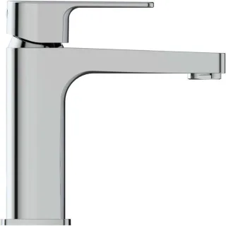 Ideal Standard Cerafine D Waschtischarmatur BC687AA ohne Ablaufgarnitur, BlueStart, H105, Ausladung 120mm, verchromt