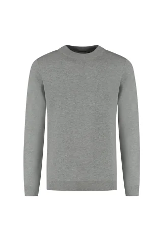 Dstrezzed - DS_Archer Mockneck dk. grey melange - Gr. - M