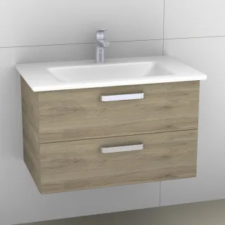 Artiqua 414 Waschtischunterschrank für Venticello 41048G Sanremo Eiche quer NB, 414-WU2L-V103-7144-4 414-WU2L-V103-7144-428