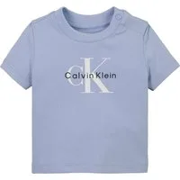 Calvin Klein Jeans T-Shirt für Babys bis 2 Jahre, Logo-Druck