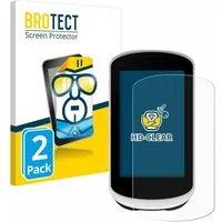 BROTECT Displayschutzfolie Schutzfolie für Garmin Edge Explore 2, 2 Stück, Displayschutz Schutz Folie Klar Transparent