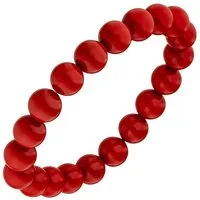 JOBO Perlenarmband, mit Muschelkern-Perle 19 cm