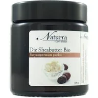 Naturra Körperbutter Bio Sheabutter nativ – unraffiniert, naturrein & ohne Zusätze im Glas, Premium-Rohware für Naturkosmetik, natürlich vegan, pur ohne Zusätze