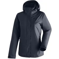 Maier Sports Regenjacke Metor Therm Rec W warme Damen Jacke mit Kapuze, Winterjacke wasserdicht atmungsaktiv