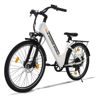 [EU DIRECT] A32 Electric Bicycle 48V 10.4Ah 250W Motor 25km/h Max Speed 26-Inch Tires 70km Max Range 150kg Max Load 7-Sp