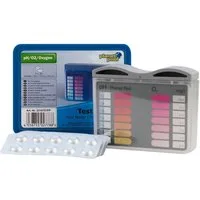 Planet Pool Pooltester pH / Sauerstoff-Testbesteck - mit je 20 Tabletten, (1-tlg)