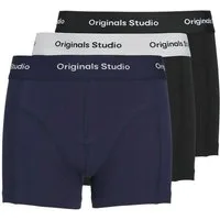 Jack & Jones Junior Boxer JACVESTERBRO SOLID TRUNKS 3 PAC (Spar-Set, 3-St., 3-teilig) mit Logo-Elastikbund