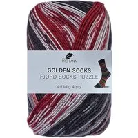 Pro Lana 100 Gramm Pro Lana Golden Socks Fjord Socks Puzzle Farbauswahl Häkelwolle