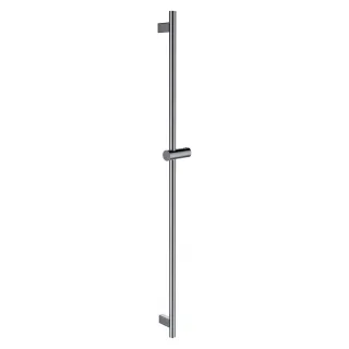 LAUFEN Brausestange TwinGliss , PVD Edelstahl-Optik, Höhe 600 mm Vollmetall Einfache Installation da HF904791423000