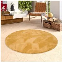 Pergamon Hochflor-Teppich Hochflor Super Soft Teppich Silky Rund, Rund, Höhe: 30 mm