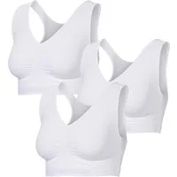 Patsy & Lou Sport-BH (Set, 3er-Pack) superweich und ultraleicht, feuchtigkeitsregulierend