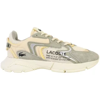 Lacoste L003 NEO 124 1 COU Damen Beigefarbene Sneakers