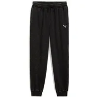 PUMA Trainingshose ESS ELEVATED RELAXED WASH SWEATPANTS FL sportlich inspirierte Details, mit Print-Applikationen