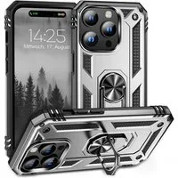 Tec-Expert Handyhülle Outdoor Cover Hülle für Apple iPhone 15 Pro Max 6.7 Zoll, 6.7, Premium Hülle aus verstärktem Polycarbonat