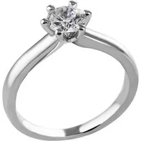 Firetti Fingerring Schmuck Geschenk Silber 925 Damenring Verlobungsring Ring Solitär, mit Zirkonia (synth)