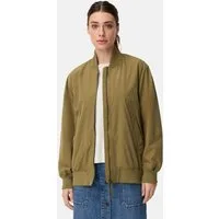 camel active Bomberjacke mit seitlichem Reißverschluss Langarm