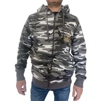 Aaron Bane Hoodie Aaron Bane Camo Zipper Hoodie Herren Kapuzenjacke S–10XL Big Size