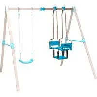 Schaukel Vario - Ergänzungsmodul Gondel türkis/beige