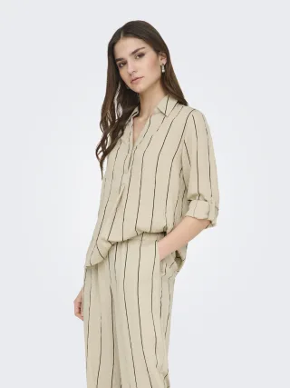 JDY - JDYAVA L/S FOLD UP SHIRT WVN eucalyptus - Gr. - L