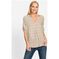 heine Klassische Bluse Druckbluse 3/4-Arm