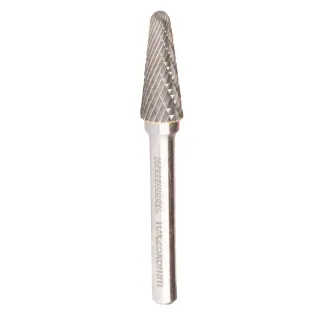 Makita Hartmetall Frässtift Rundkegel - Kreuzverzahnung - LxØ 25x10 mm - B-52819