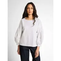 TOM TAILOR Langarmshirt (1-tlg) Stickerei